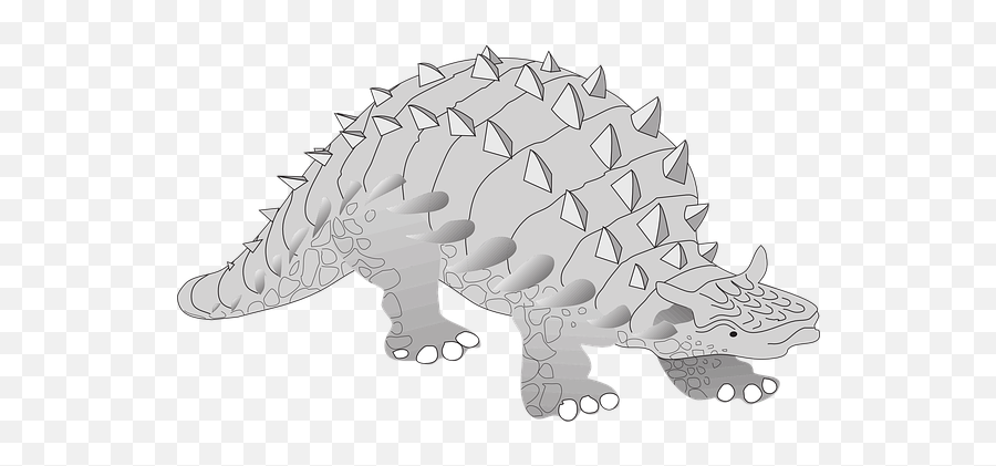100 Free Spikes U0026 Dinosaur Vectors - Pixabay Black And White Dinosaur Spike Clipart Emoji,Dinosaur Text Emoticon