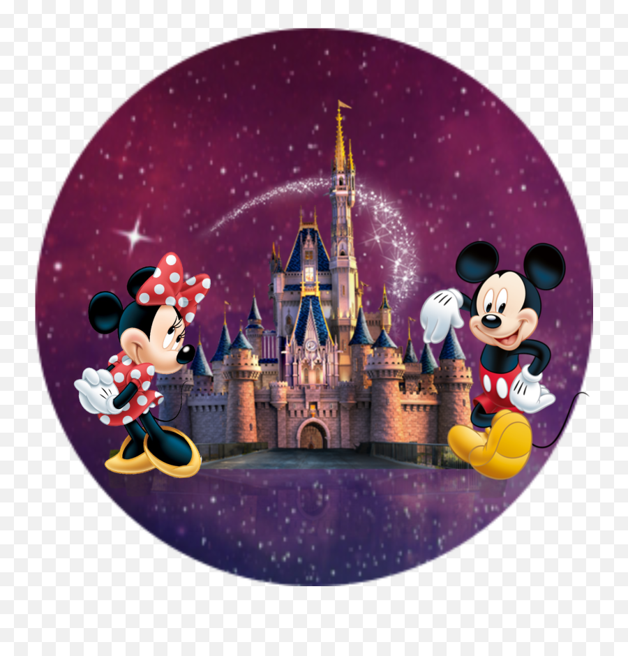 Disney Castle Sticker - Disney Castle Mickey Minnie Emoji,Disney Castle Emoji