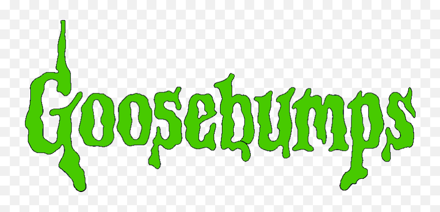 Goosebumps Creepy Creepypasta Text - Goosebumps Logo Transparent Emoji,Goosebumps Emoji