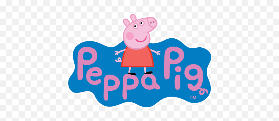 Peppa Pig U2013 Kokomo Studio - Peppa Pig Logo Png Emoji,Emoji Pig Shower