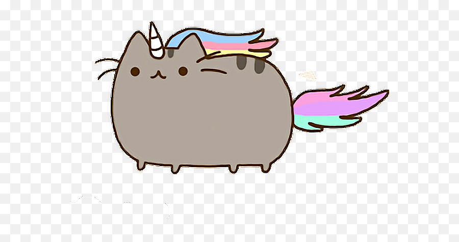 Pusheen Unicorn Png You Can Modify Copy And Distribute - Unicorn Pusheen Png Emoji,Unicorn Emoji Transparent Background