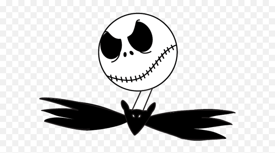 How To Draw Jack Skellington In A Few Easy Steps - Jack Skellington And Sally No Background Emoji,Xenomorph Emoticon