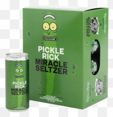 A New Pickle Rick Miracle Seltzer - Rick And Morty Seltzer Emoji,Pickle Rick Emoji