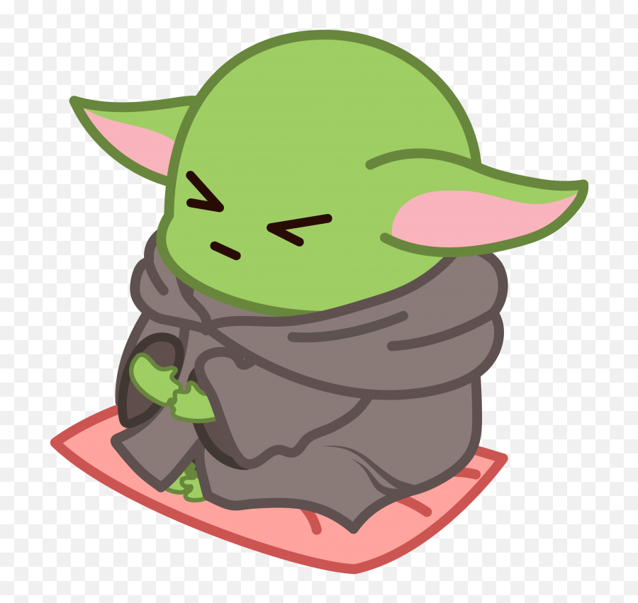 Star Wars Cute Baby Baby Yoda Png Season 2 Premieres - Clip Art Cartoon Clip Art Baby Yoda Emoji,Yoda Emoji Facebook
