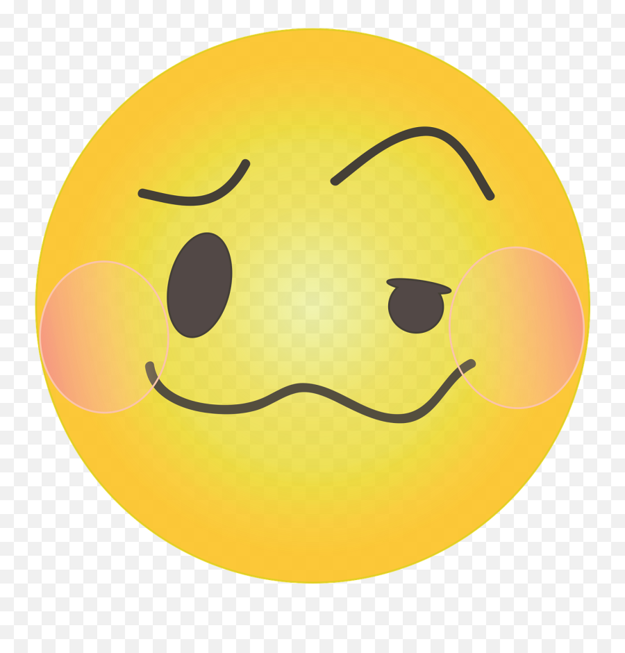 Drunk Emoji Smiley Face - Happy,Blushing Emoji