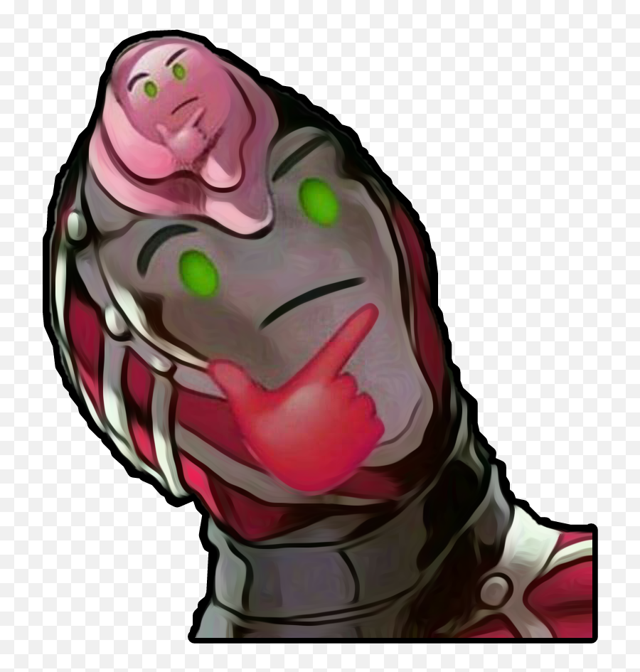 Kingcrimson Diavolo Jojo Jjba Sticker - Cursed Jojo Emoji,Jjba Emoji