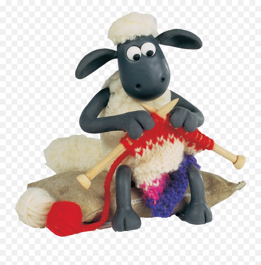 Tejiendo - Shaun The Sheep Knitting Emoji,Skype Emoticons Sheep