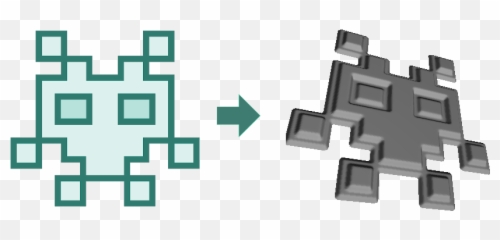 Free 3d Models To Print On 3d Printers - Horizontal Emoji,Deus Vult Emoji