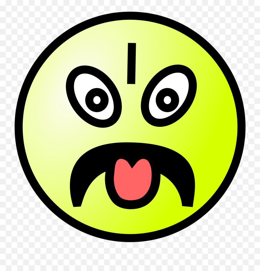 Free Smiley Sticking Tongue Out - Cara Enojada Sacando La Lengua Emoji,All Gaia Emoticons