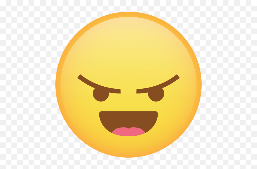 Free Laugh Emoji Icon Of Gradient Style - Angry Tongue Show Emoji,Smile Crying Laughing Emoji Transparent Discord