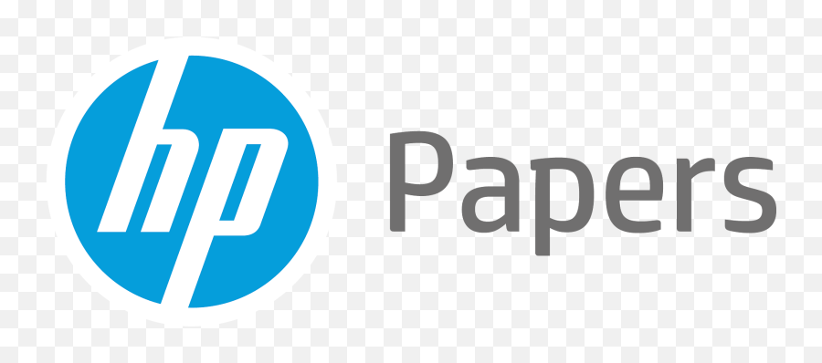 Hp Papers Logo Transparent Png - Hp Inc Emoji,Hp Emojis