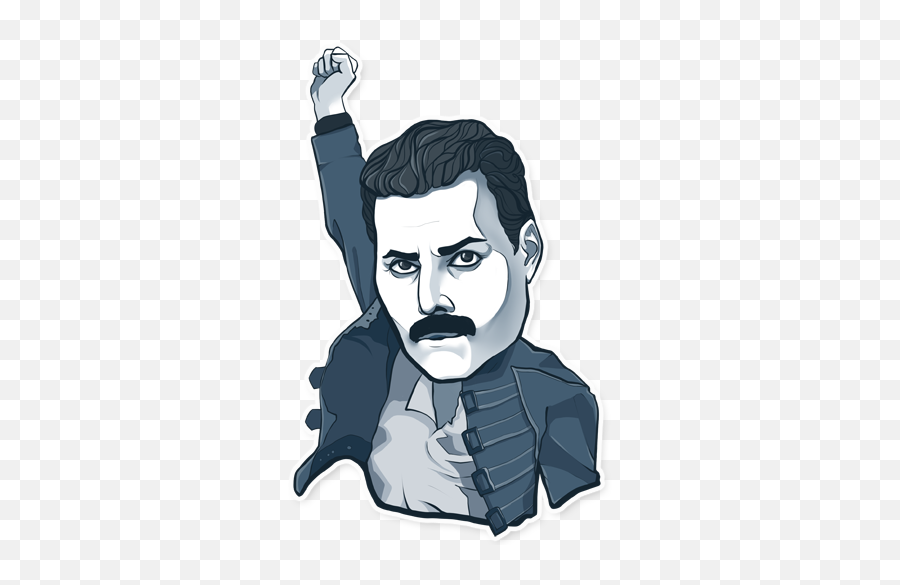 Pin - Jesus Stickers Telegram Png Emoji,Freddie Mercury Emojis