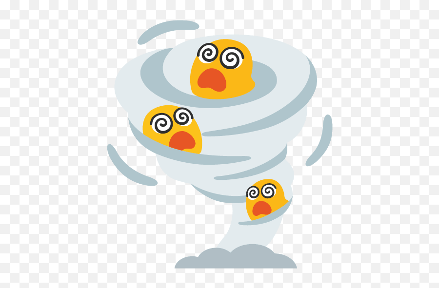 Gboards Emoji Kitchen Now Supports - Emojis Tornado,Animated Blob Emojis