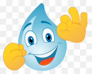 Juego Del Agua - Gota De Agua Animada Gif Emoji,Como Hacer El Emoticon De Pff