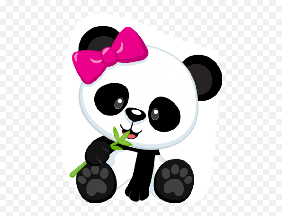 Princess Cute Sticker By Danielle - Panda Png Clipart Full Adorable Panda Bear Cartoon Emoji,Kwaii Emojis