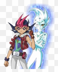Yuma And Astral - Yuma Duel Links Render Emoji,Elijay Man Of Light Emotion