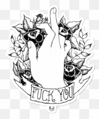 Download And Tattoo School Old Tattoo Black White Clipart - Old School Tattoo Drawing Emoji,Heart Emoticon Tattoo