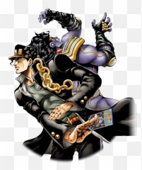 Jotaro Kujo Png Pic - Jojo Jotaro Png Emoji,Jojo Star Platinum Heart Emoji Gif