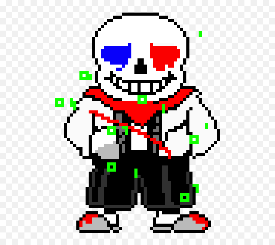 Error 404 Sans Pixel Art Maker - Ginadewitt Fatal Error Sans Png Emoji,Pixel Art Character Emotions