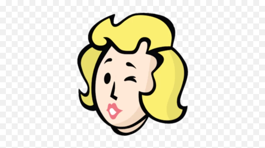 Telegram Sticker 56 From Collection Fallout Emoji - Fallout 4 Emoji Png,Atomic Head Emoji