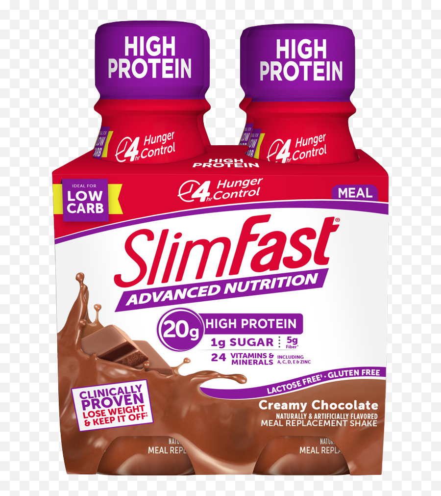 Slimfast Advanced Nutrition Shakes Slimfast - Slimfast Protein Shakes Emoji,Chocolate Substitute For Emotions