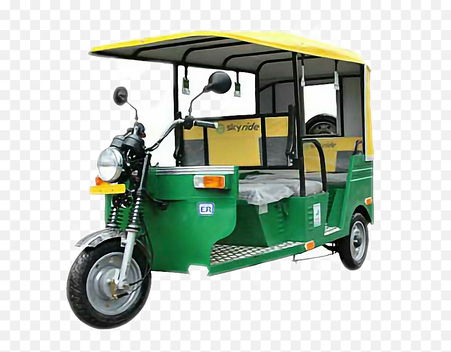 Rickshaw Sticker By Anne Wilcox - E Rickshaw Price In Pune Emoji,Golf Cart Emoji