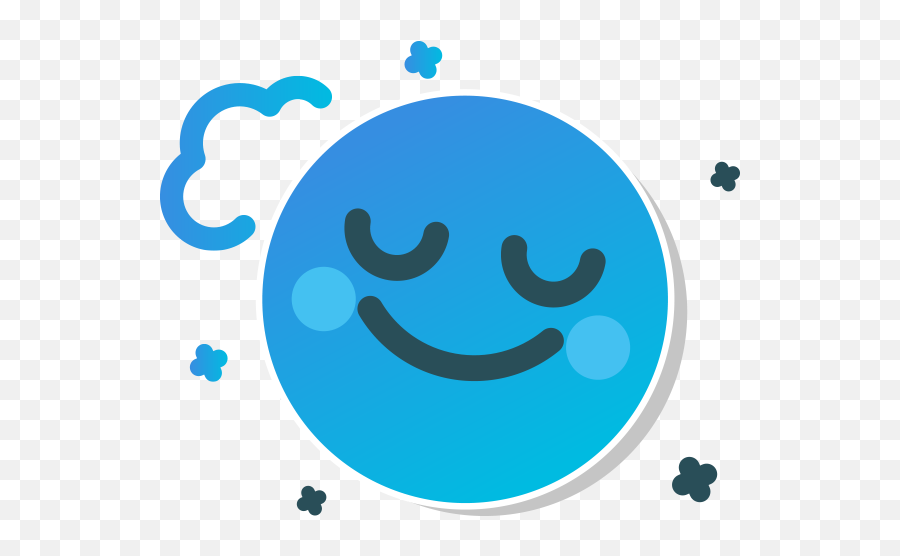 Zen Guided Meditation U0026 Sleep By Movenext Ltd - Happy Emoji,Relaxed Emoticon