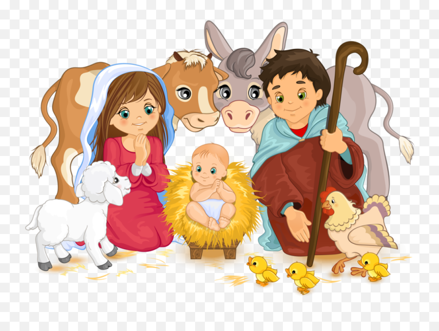 Cecilia Rangel Silva - Holy Family Cartoon Png Emoji,Emoticon Del Nacimiento De Jesus