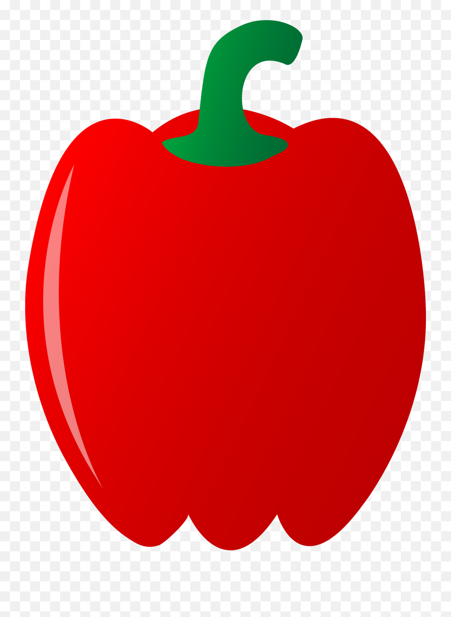 Pepper Emoji Png - Bell Pepper Clipart Images Pictures Red Red Pepper Clip Art,Bell Emoji Png