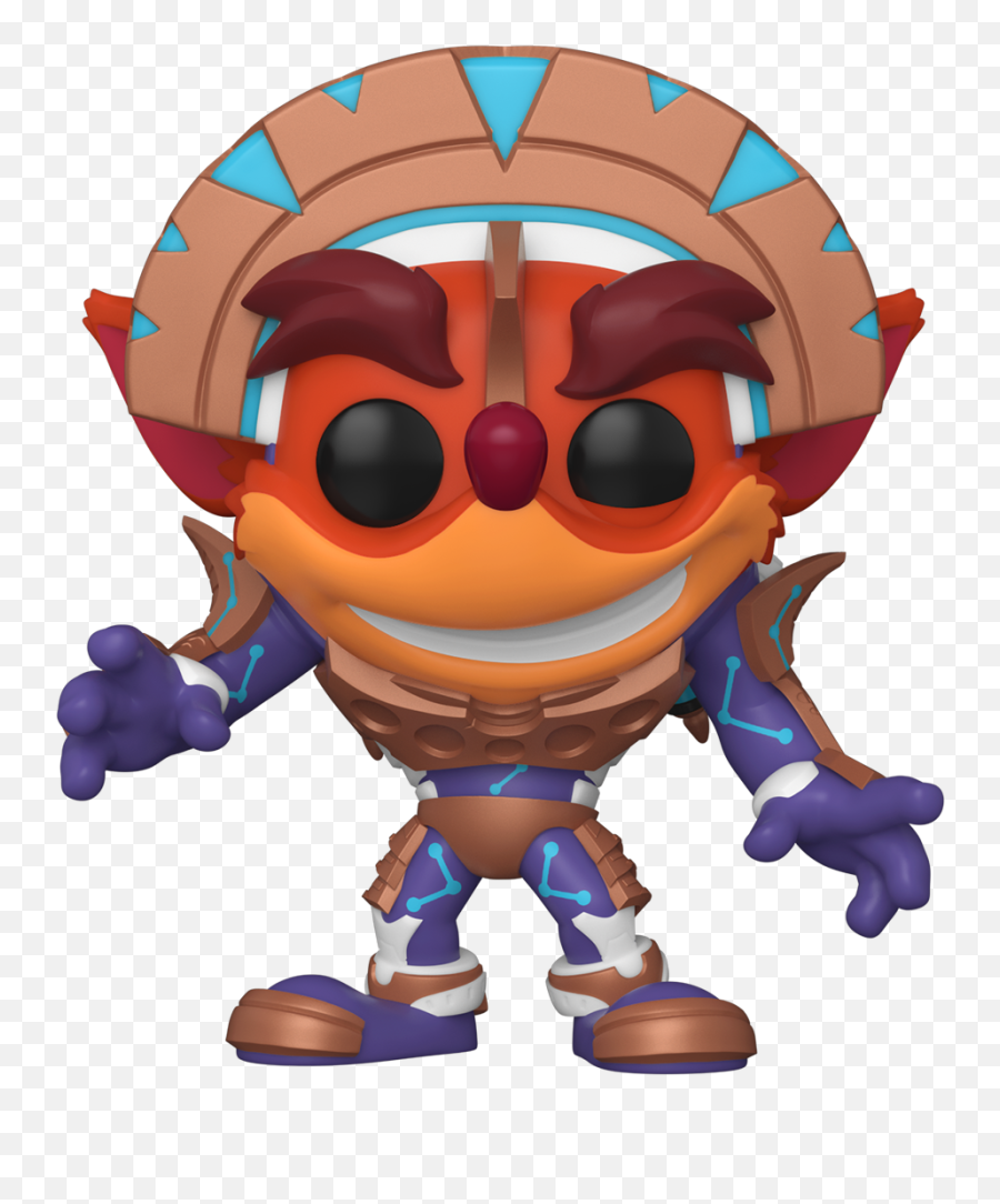 Funko Pop Games Crash Bandicoot - Crash In Mask Armor Metallic 2021 Funkon Exclusive Emoji,Doctor Who The Adventure Games Emoticons Steam