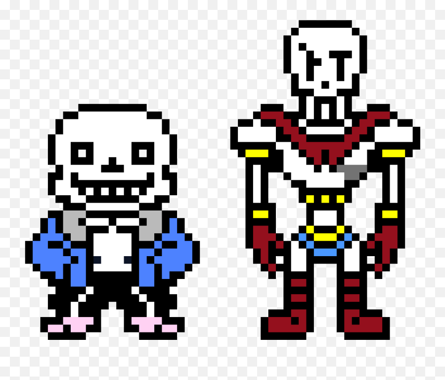 Undertale Papyrus Pixel Art Maker - Dirigenteraccoonline Emoji,Underfell Sans Emoticon