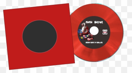 Signed Mean Rock N Roller Limited Edition Cd Meme Detroit Emoji,Optical Disc Emoji