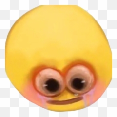 Telegram Sticker From Collection Cursedemoji 2,Cursed Emoji Cute