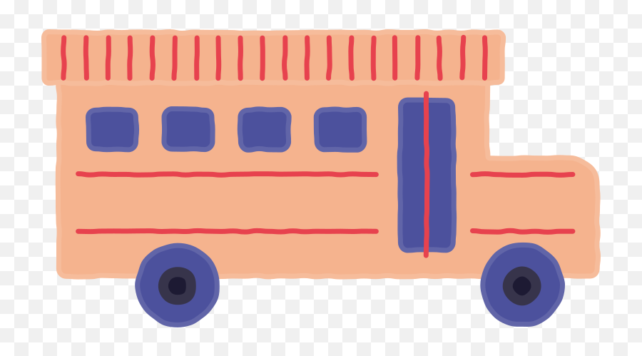 School Bus Illustration In Png Svg Emoji,Van Emoji