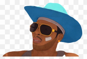 Looking Nelly Sticker - Looking Nelly Observing Discover Emoji,Cowboy With Sunglasses Emoji