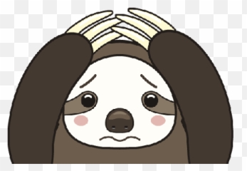 Heart Emoji Meme Png Base Iphone - Cute Sloth Cartoon Gif Animated,Video Emojis