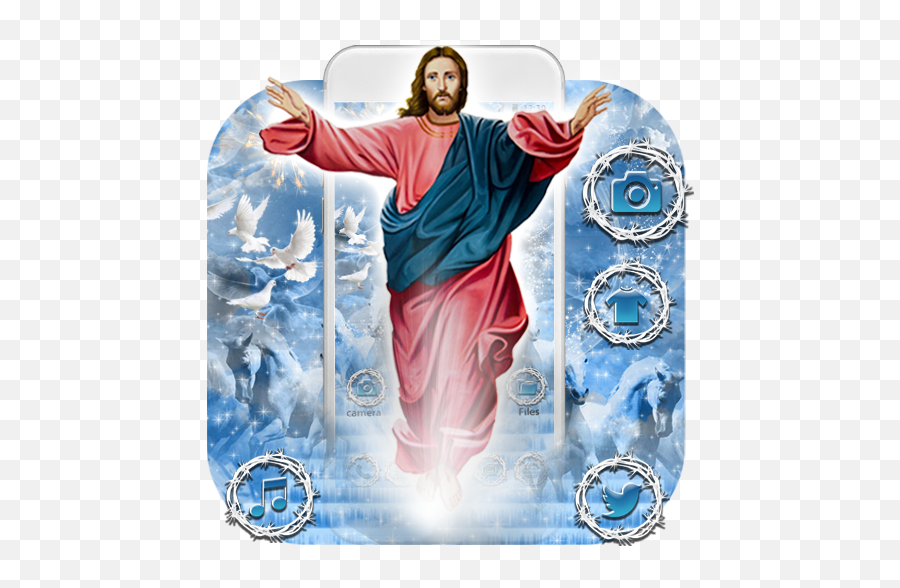 Holy Jesus Lord Themes Live Wallpapers - Apps On Google Play Religion Emoji,Catholic Emoji App