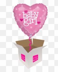 Aviemore Helium Balloon Delivery In A Box Send Balloons To - Balloon Emoji,Pink Heart Emoji Balloons