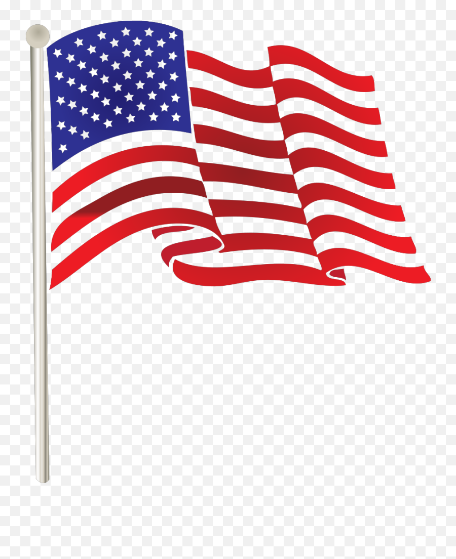 Usa Flag Png Svg Clip Art For Web - Download Clip Art Png Clip Art American Flag Emoji,Flag And Train Emoji