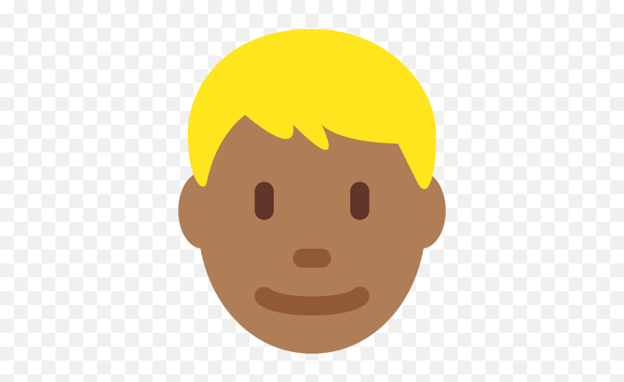 Medium - Blond Boy Icon Emoji,Emoji With Blonde Hair