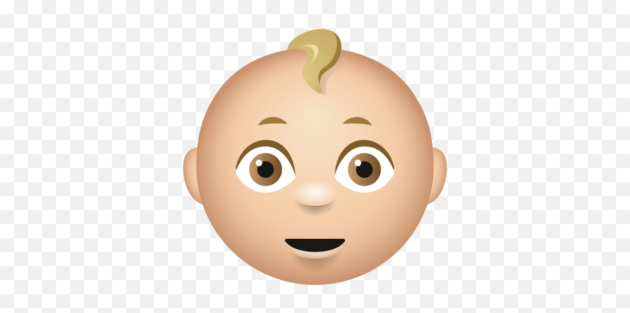 Baby Medium Light Skin Tone Icon - Happy Emoji,Emoji Skin Tone
