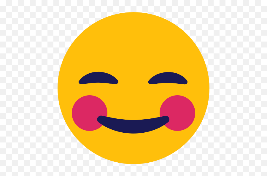 Blush Emoji Shy Icon - Imágenes De Un Emoji Tímido,Blushing Emoji