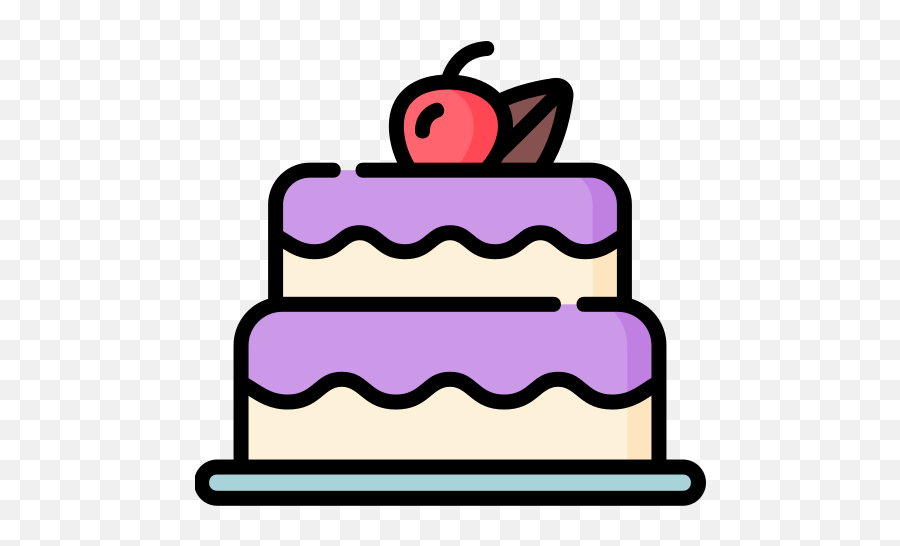 Cake Free Vector Icons Designed By Freepik Cake Icon - Cake Decorating Supply Emoji,Emoji Cake Icon