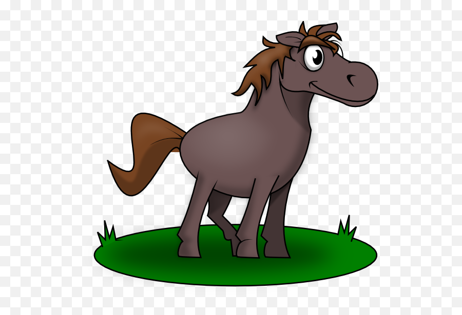 Cartoon Hirse - Horse Cartoon Png Emoji,Cartoon Horse Faces Emotion