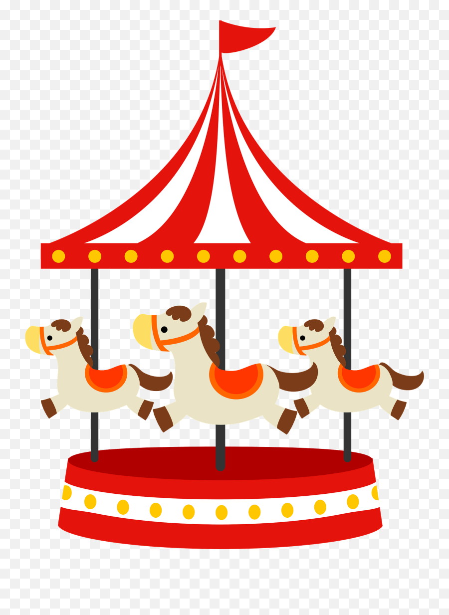 Merry Go Round Clipart Free Download Transparent Png - Merrygoround Clipart Emoji,Carousel Emoji