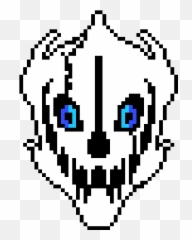 Pixel Art Gallery - Gaster Blaster Png Emoji,Gaster Blaster Emoji