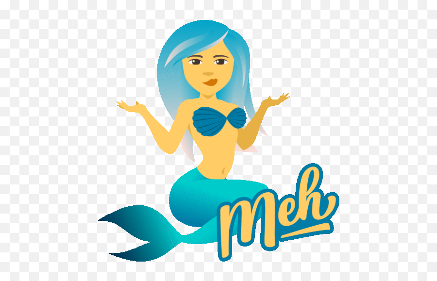 Meh Mermaid Life Gif - Meh Mermaidlife Joypixels Discover U0026 Share Gifs Mermaid Emoji,Mermaid Emoji Android