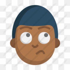 Thinking - Happy Emoji,Thinking Animated Emoticon