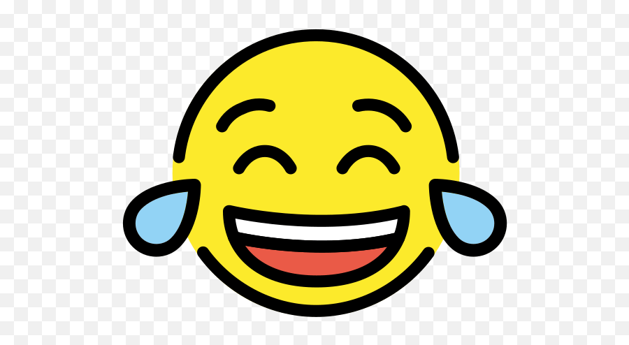 Face With Tears Of Joy Emoji - Cara Riendo,Laugh Cry Emoji