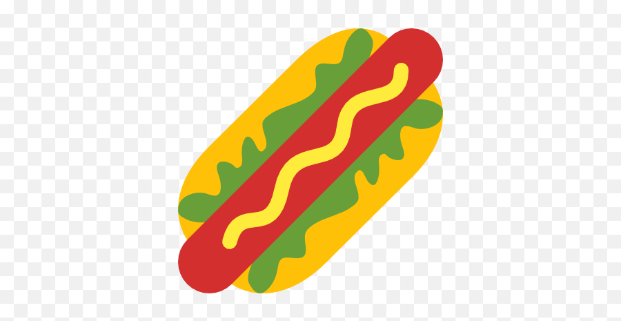 Hot Dog Food Free Icon Of 100 Colored - Icono De Perro Caliente Emoji,Add Hotdog Emoticons